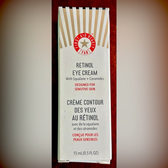 First Aid Beauty Retinol Eye Cream with Squalane + Ceramides Sensitive Skin - Picture 1 of 2